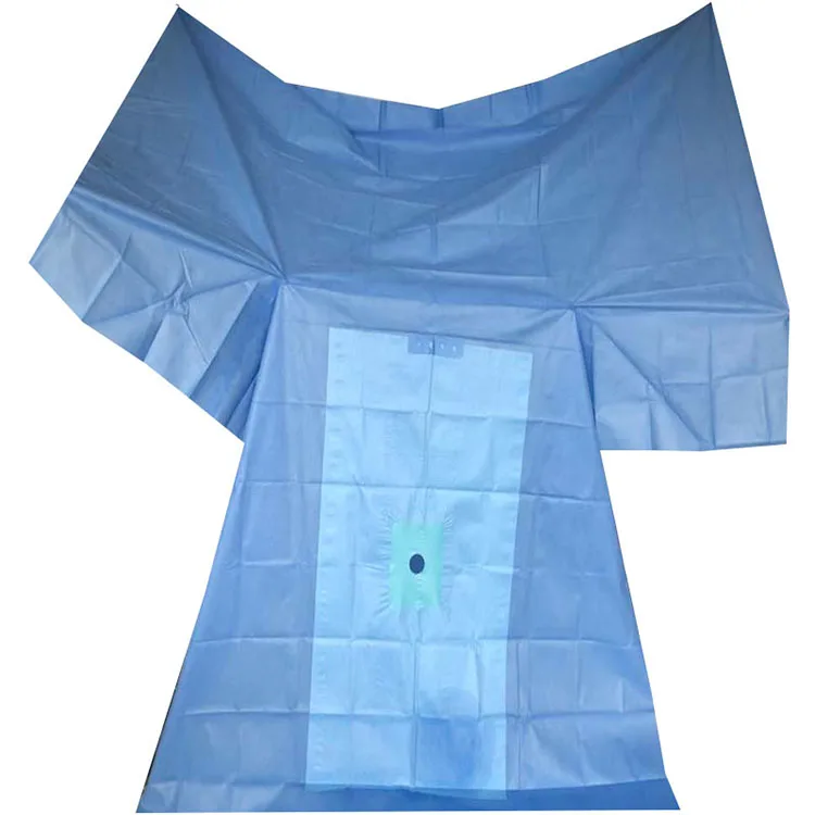 Disposable Hospital Use Surgical Extremity Hand Drape Set With Pe Film