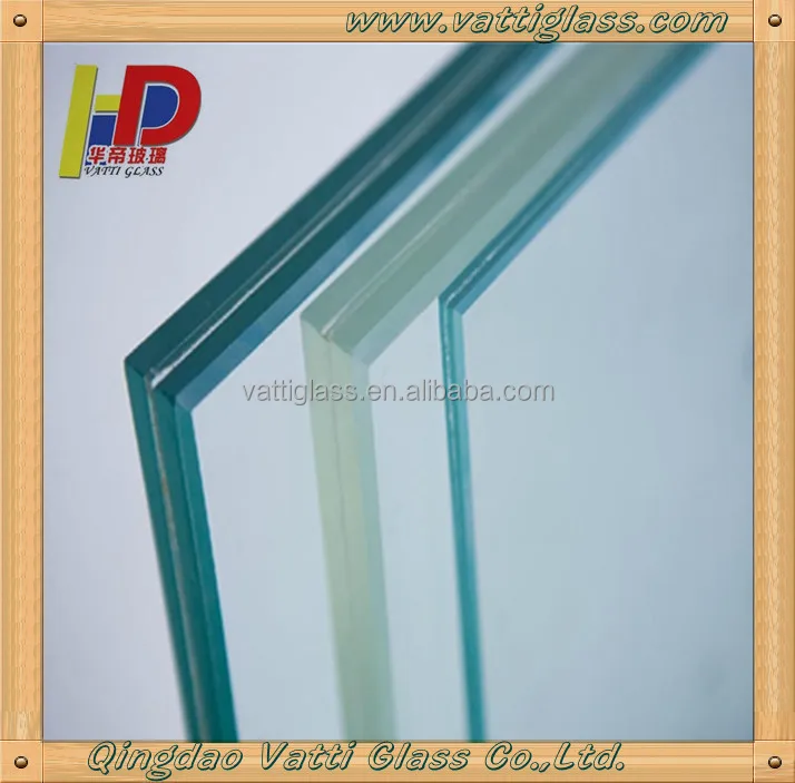 6mm 8mm 10mm 12mm 13mm 15mm Thick Clear Tempered Laminated Safety Glass ...