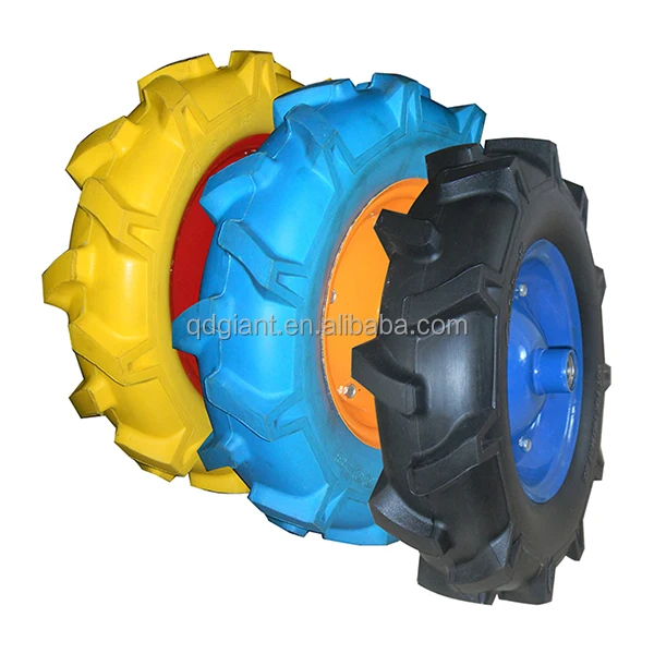 4.00-8 anti-puncture PU foam wheel for wheel barrow