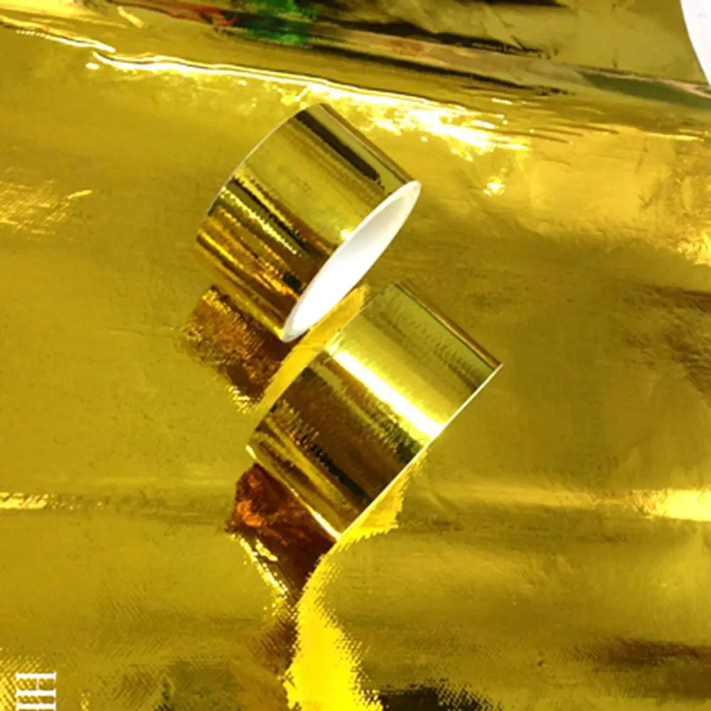 AMBER YELLOW GOLD REFLECTIVE  TAPE .58" x   50'  Roll  SUNFLOWER 