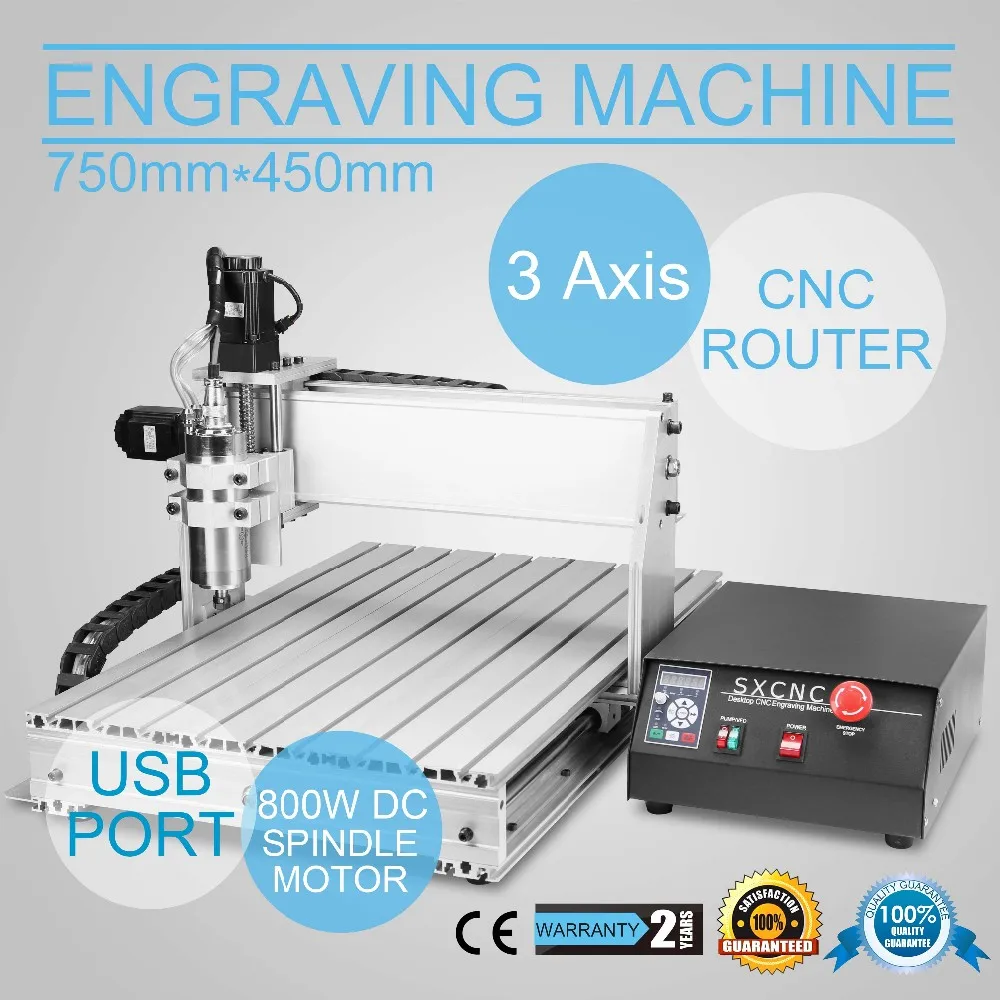 6040 Cnc Router Engraver Milling Machine Engraving Drilling 3 Axis ...