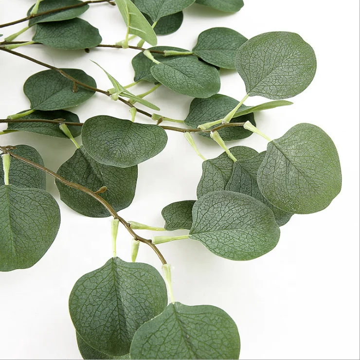 2 Colors Eucalyptus Leaves Artificial Plants Home Decoration Gift High