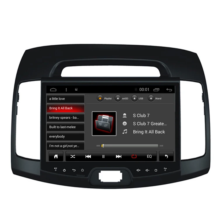 Car Dvd Multimedia Gps Player Car Stereo For Hyundai