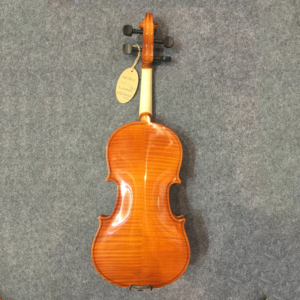 Advanced Best Flamed Chinese Violin Brands Wholesale 4/4 Buy Chinese