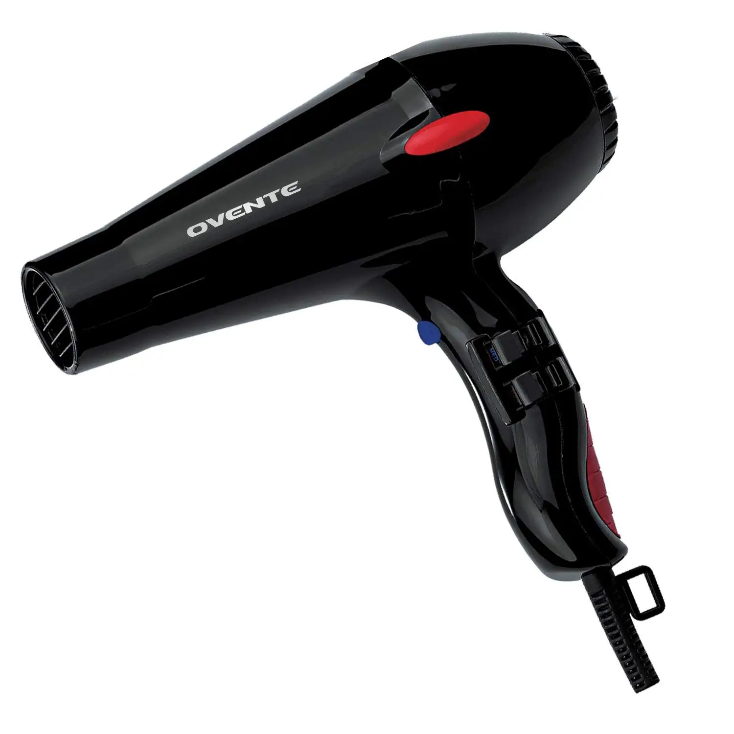 Hair dryer. Tourmaline Ionic. Dryer (model:Bhd-150em. Hair Dryer man hand.