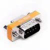 DB9 null modem male to female data transfer serial port adapter