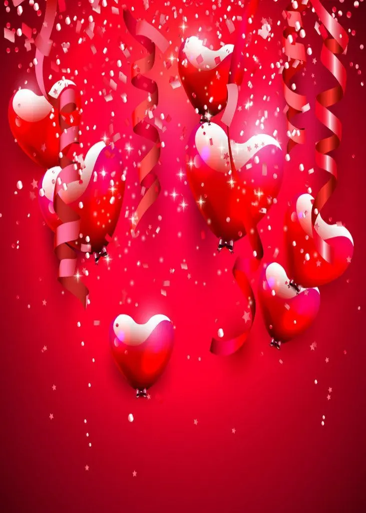 Valentine background Buy Ouyida Valentines day theme 6X9FT Pictorial cloth Customized