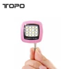 Mini Flashing Led Lights Universal 3.5mm Fill-In Light for Mobile Cell Phone Selfie Stick Enhancing External Sync LED Flash