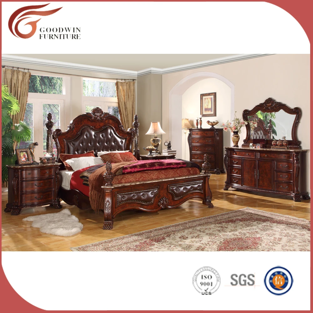 Luxus spanisch kolonial revival stil bett/retro schlafzimmer möbel ... Schlafzimmer mobel