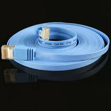 0.3m 1.5ft 1m 3ft 6FT 2M 3m 10ft 5m 15ft 8m 25ft 30ft 10m 15m 50ft 20m CAT6 Flat UTP Ethernet Network Cable RJ45 Patch LAN cable