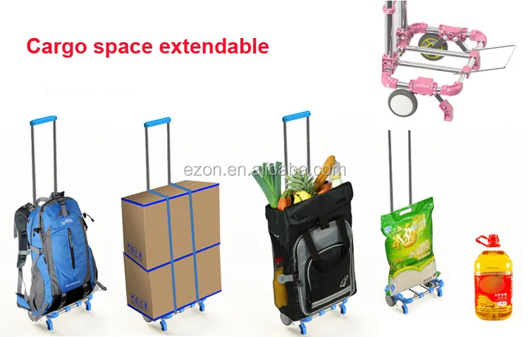 mini luggage trolley