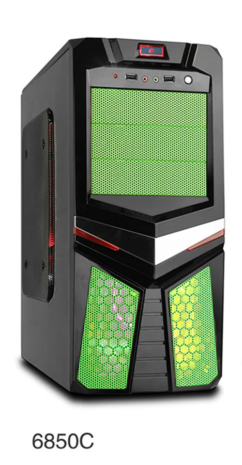 68 Series New Clear Gaming Computer Enclosure Transparent Gaming