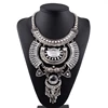 New Design Fancy Long Chain Necklace Big Circle Fashion Jewelry Chunky Statement Necklace