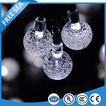 Waterproof Fairy Star Solar Bubble Ball String Christmas Lights Waterproof Fairy Star Solar Bubble Ball String Christmas Lights Decor Light