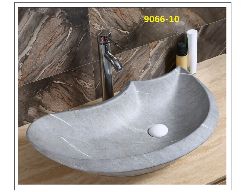 cheap price  marble design bathroom ceramic wash basin artificial marble art basin