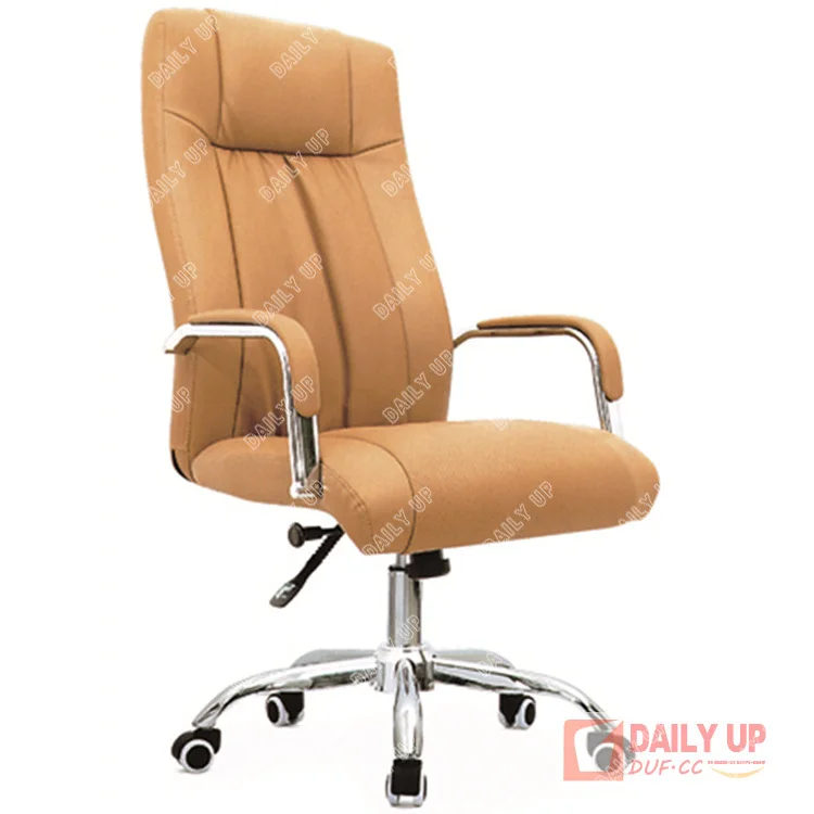 Comfortable Manager Chair Height Adjust PU Office Chair Senior PU Swivel Chair For Meeting Rooms
