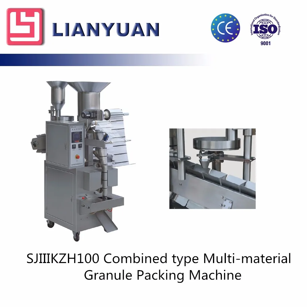 Sjiiikzh100 Low Cost Combined Type Multimaterial Date Packing Machine