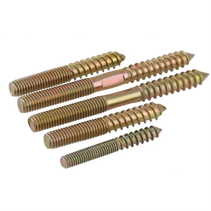 Double Threaded Wood Screws Long Wood Screws Quick Lock Screw - Buy ...