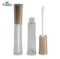 7ML Square Plastic Cosmetic Empty Liquid Lipstick Tube For Lip Gloss
