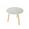 polished laminated edges marble side table quartz tables uk village furniture bargains
