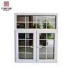 factory wholesale plastic profile window glass pvc window
