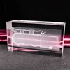Hot sales K9 Blank Crystal glass block cube for 3D laser engraving