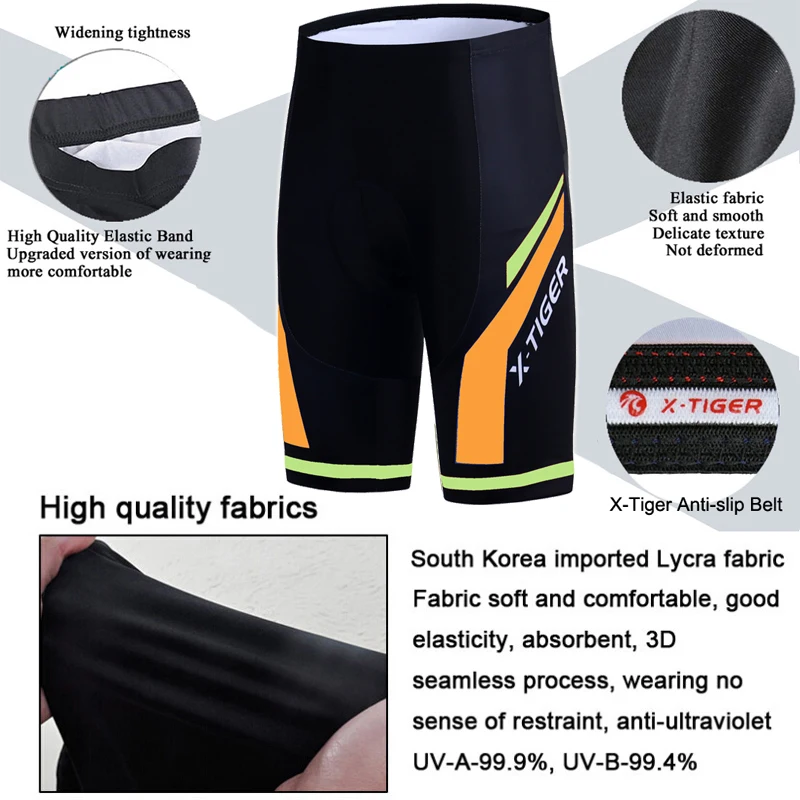 xtiger cycling shorts