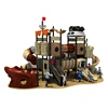New castle Amazing Cheap Professional pirate ship outdoor playground