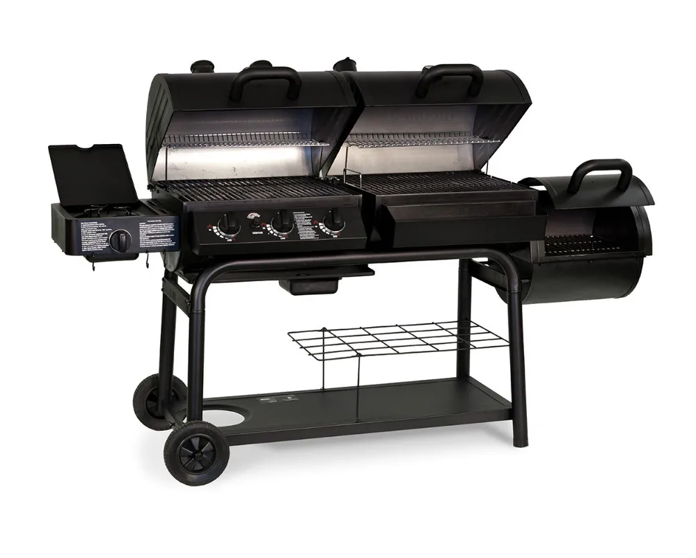 Outdoor Barbeque Kitchen Commercial Gas Charcoal Grill ...