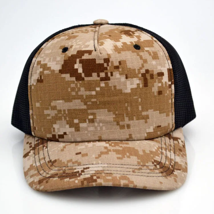 camouflage mesh hats