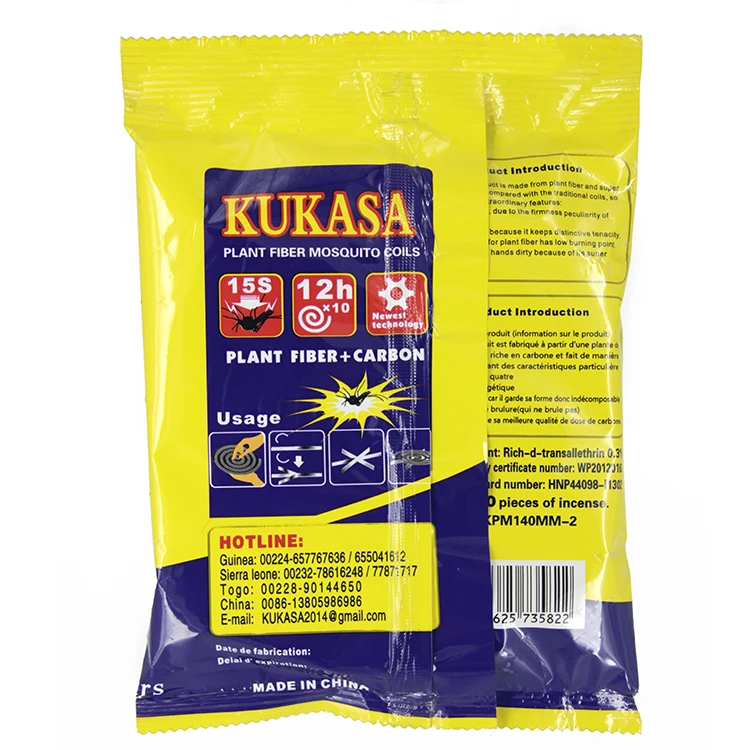 2019 good mosquito coil for mosquitoes die of plant fiber mosquito Coils in Spain market