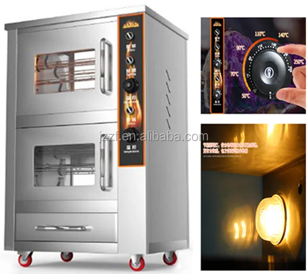 Commercial Electric Baked Sweet Potato Maker Fresh Corn Roaster Machine