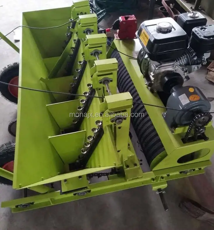 6 Lines Selfwalking Garlic Planting Machine Or Garlic Seeder Or Garlic