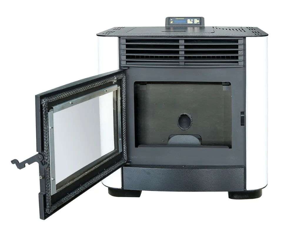 Green Power Autofeeding And Autoignite Pellet Fireplaces 9kw With