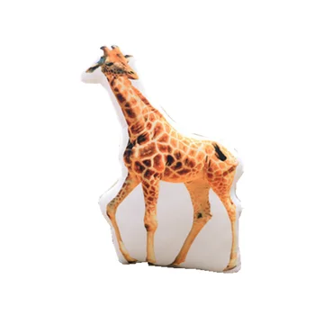 Kualitas Tinggi 3d Dicetak Hewan Bentuk Bantal Zebra Bentuk Bantal