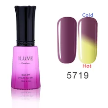 iLuve Fashion Nail Gel Temperature Change Chemeleon Nails Salon UV Color Change Gel Nail Polish 12ml  #GLA5719