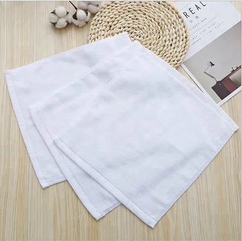 small white towels