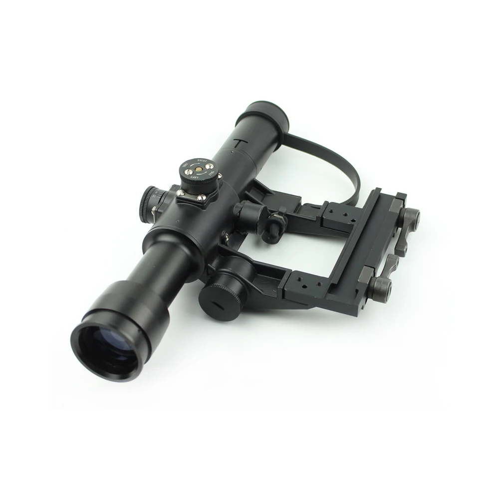 Guns And Weapons For Hunting Ak47 Gun Rifle Scope 4x Magnifier Optic ...