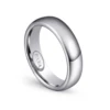 4mm 6mm Silver Tungsten Ring Blank Tungsten Ring