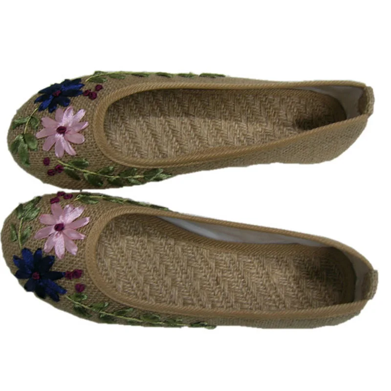 cloth flats shoes