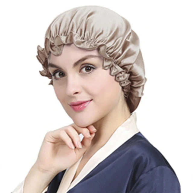 Designer African Women Sleeping Satin Hair Scrub Hats Medical