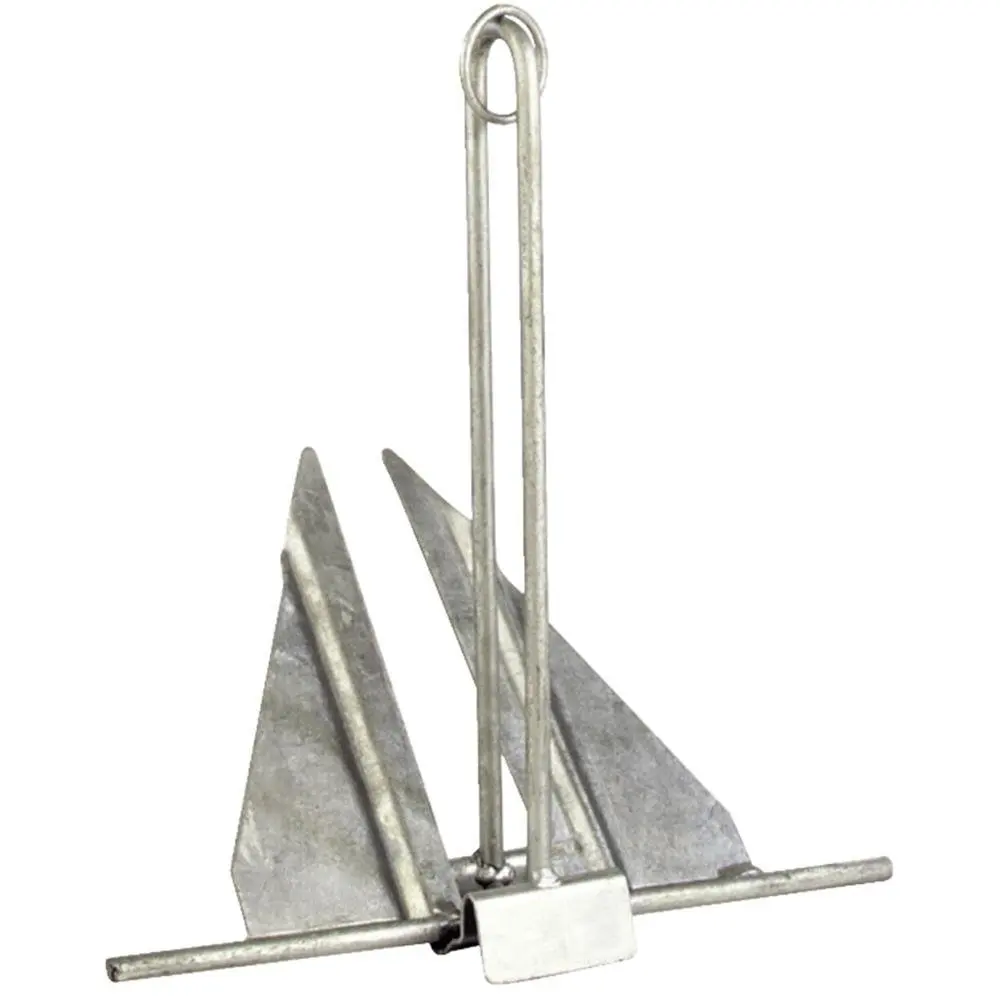 Utility Anchor (Anchor Size: 7e Length A: 14-1/2\ (36.83cm) Stock B: 12-3/4\" (32.39cm) Fluke Length C: 9\" (22.86cm) Approx. Boat Size: 15’-19’ (4.57m - 5.79m)) By Seachoice Products"