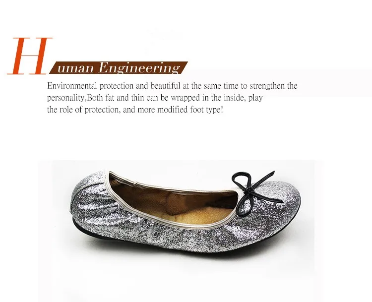 Harga Rendah Busana Sepatu Balerina Dilipat - Buy Sepatu 