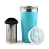 Unique Mould Travel Mug Stainless steel 304 Christmas Mug Thermos Leak-proofed Coffee Mug Custom Coffee Tumbler With Infuser