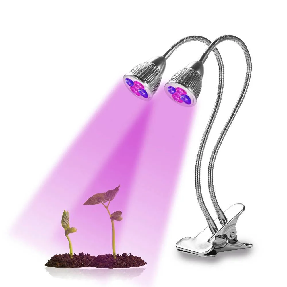 OEM/ODM  USB Connector Two Head  12V 10W LED Grow Light Indoor Plant