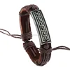 Retro Customized Bracelet Lovely The Great Wall Leather Bracelet Best Selling Handmade Bracelets Bangle for Men Alibaba