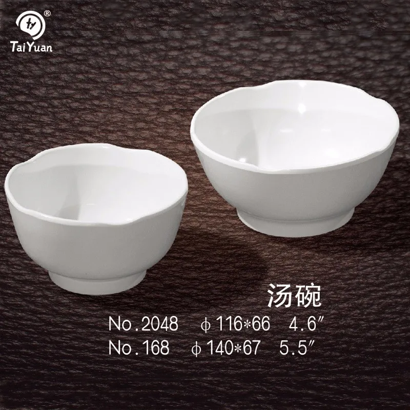 Hot Sale Melamine Footed Soup Bowl With Two Size Buy Melamine Footed