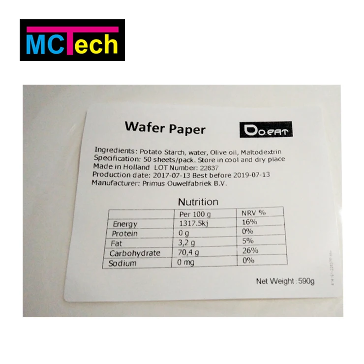 wafer paper
