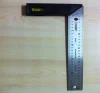aluminium try square with level vial