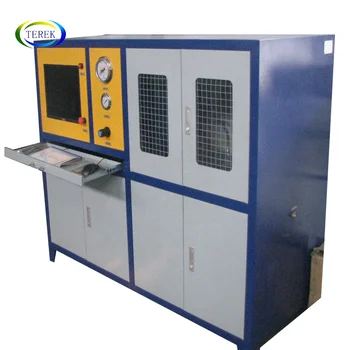 Pneumatic 800 Bar Pulse Test Machine And Pulse Test Bench View